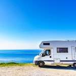 Best RV Leveling Blocks 8 RV parked by the sea