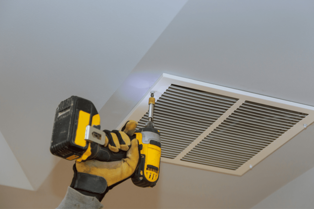 removal of rv vent cover