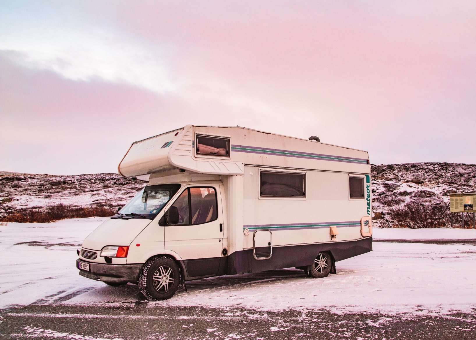 10 Must-Have Items in your RV for Winter 1 RV vehicle in snow
