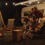 RV couple with Insect Repelling Candles