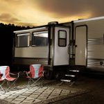 trailer with sturdy rv step stools